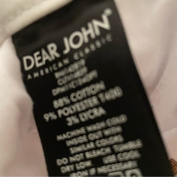 White denim with stretch - Picture 5 of 6